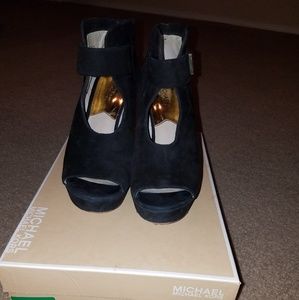 Michael Kors Anniversary Black Booties